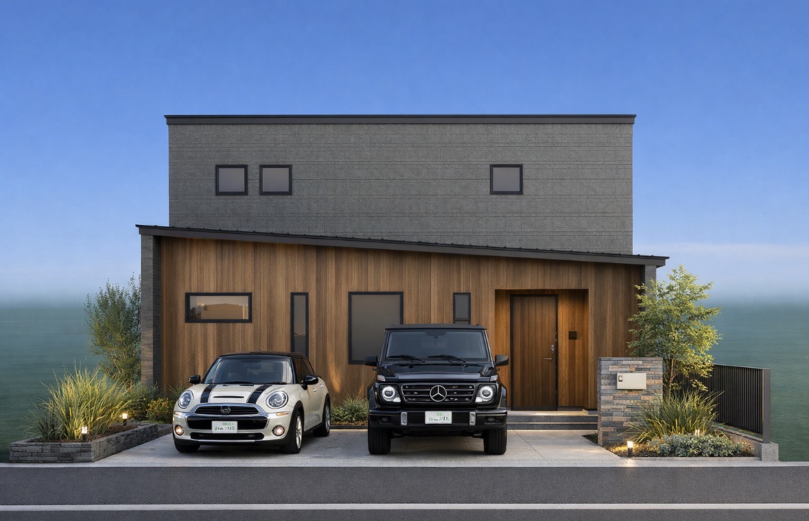 【店舗付き住宅】※こちらの物件は建物プランになります。